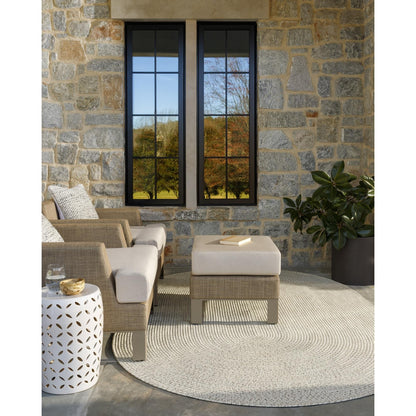 Tappeto da esterno Livabliss Chesapeake Bay Country Stripe