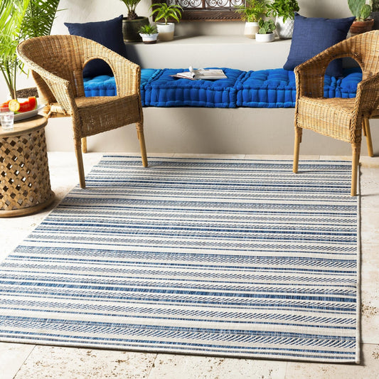 Tappeto da esterno Livabliss Eagean Bohemian Stripe