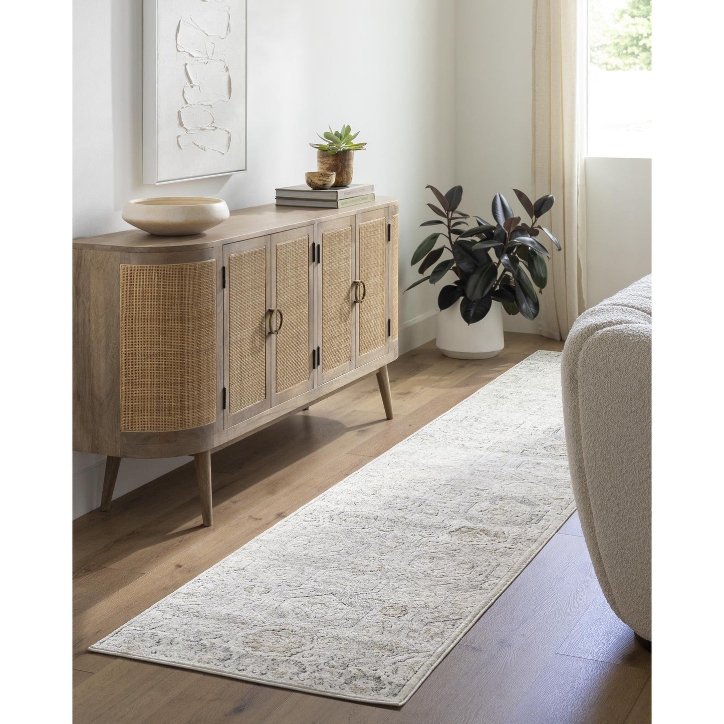 Tappeto Livabliss Indigo Arts &amp; Crafts con medaglione