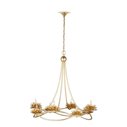 Lampadario Lotus Bloom Gold