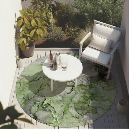 Tappeto Chantille astratto lavabile in lavatrice per interni/esterni