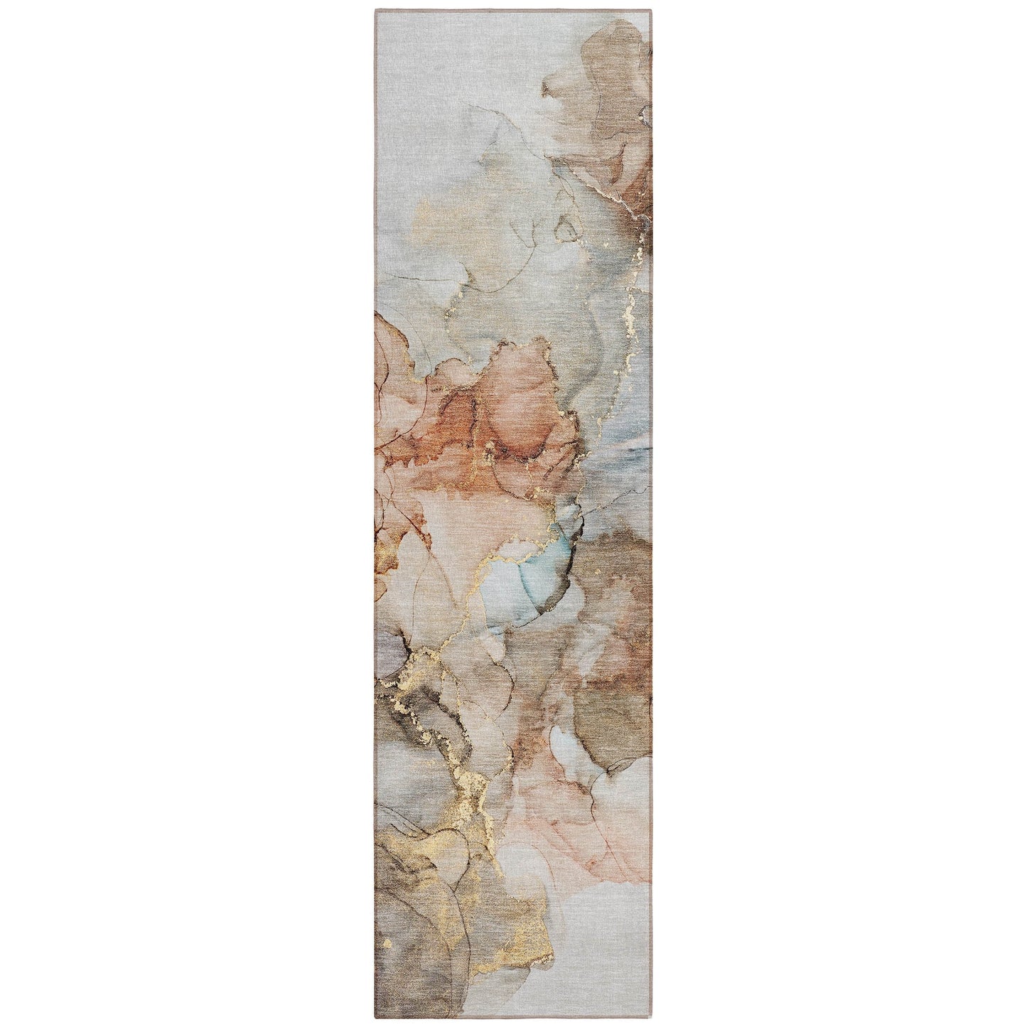 Tappeto Chantille astratto lavabile in lavatrice per interni/esterni