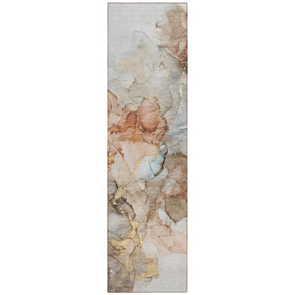 Tappeto Chantille astratto lavabile in lavatrice per interni/esterni