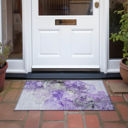 Tappeto Chantille astratto lavabile in lavatrice per interni/esterni