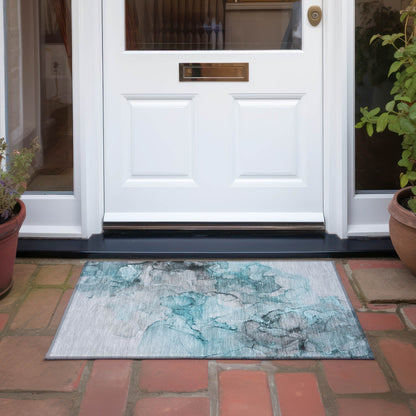 Tappeto Chantille astratto lavabile in lavatrice per interni/esterni