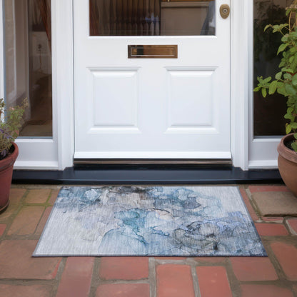 Tappeto Chantille astratto lavabile in lavatrice per interni/esterni