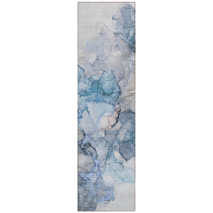 Tappeto Chantille astratto lavabile in lavatrice per interni/esterni