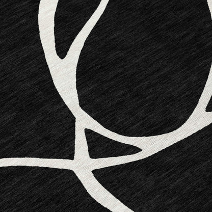 Tappeto Chantille moderno astratto lavabile in lavatrice per interni/esterni