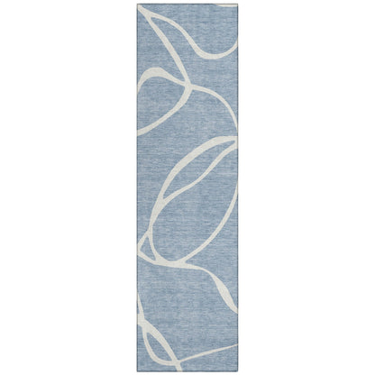 Tappeto Chantille moderno astratto lavabile in lavatrice per interni/esterni