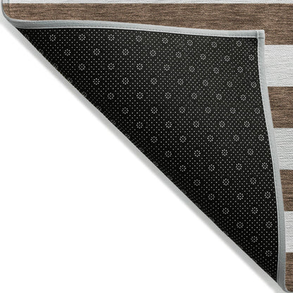 Tappeto Chantille a righe Cabana per interni/esterni lavabile in lavatrice