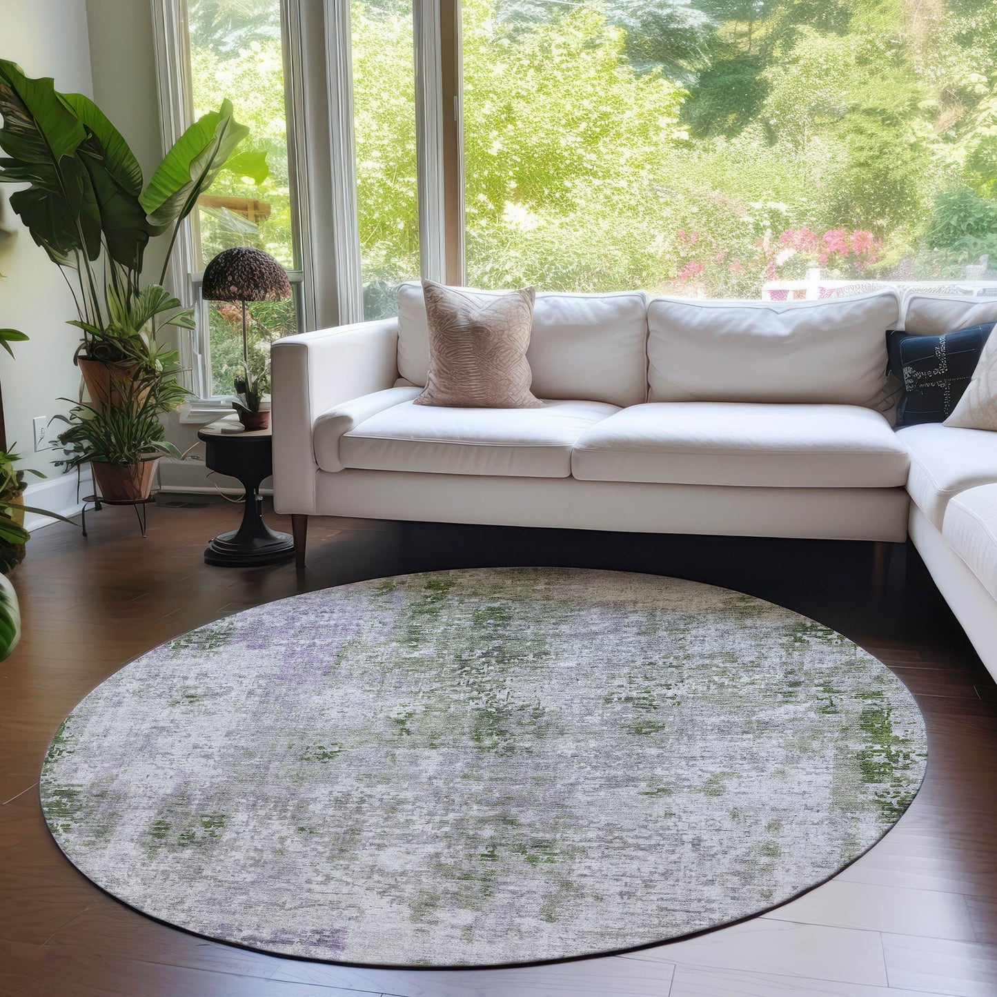 Tappeto Chantille Abstract Modern, lavabile in lavatrice, per interni ed esterni