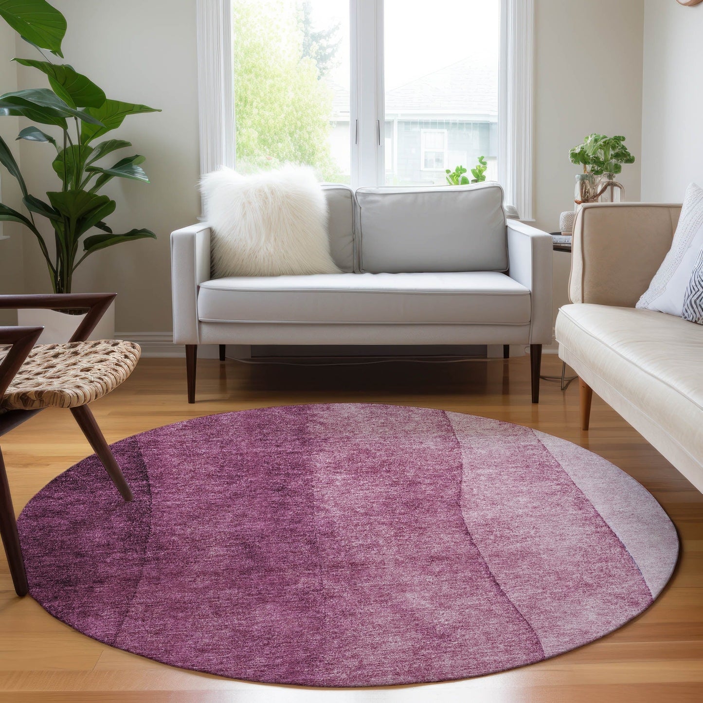 Tappeto Chantille Contemporary Ombre lavabile in lavatrice per interni/esterni