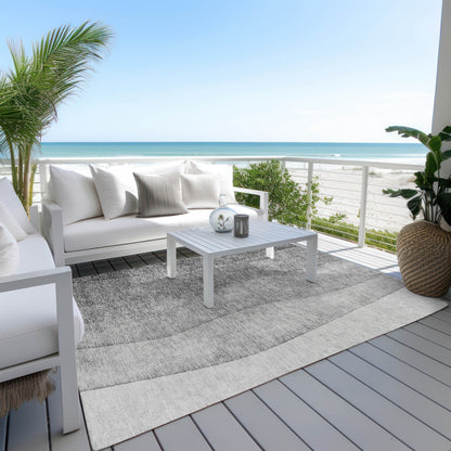 Tappeto Chantille Contemporary Ombre lavabile in lavatrice per interni/esterni