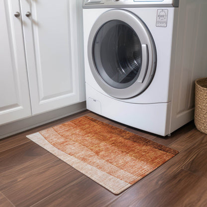 Tappeto Chantille Contemporary Ombre lavabile in lavatrice per interni/esterni