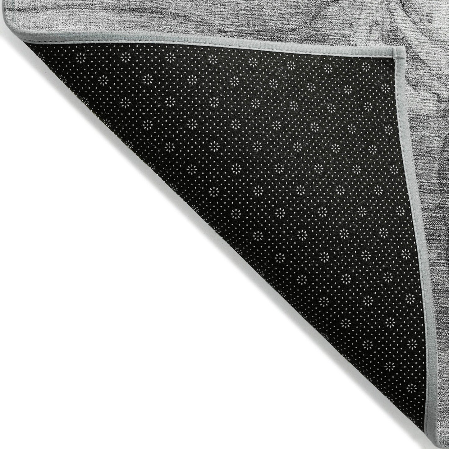 Tappeto moderno Chantille floreale lavabile in lavatrice per interni/esterni