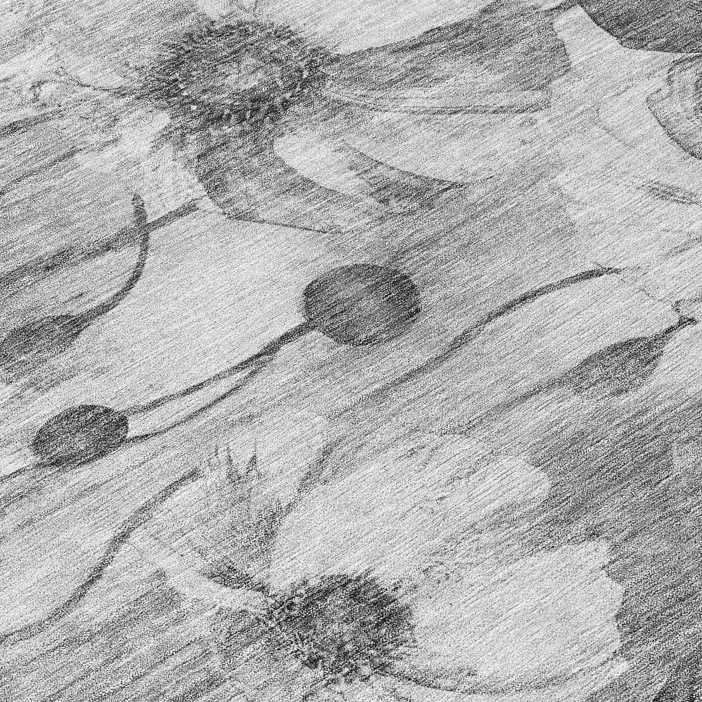 Tappeto moderno Chantille floreale lavabile in lavatrice per interni/esterni