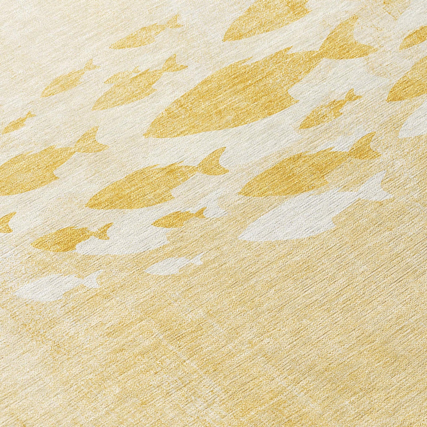 Tappeto Chantille Modern Sea Life lavabile in lavatrice per interni/esterni