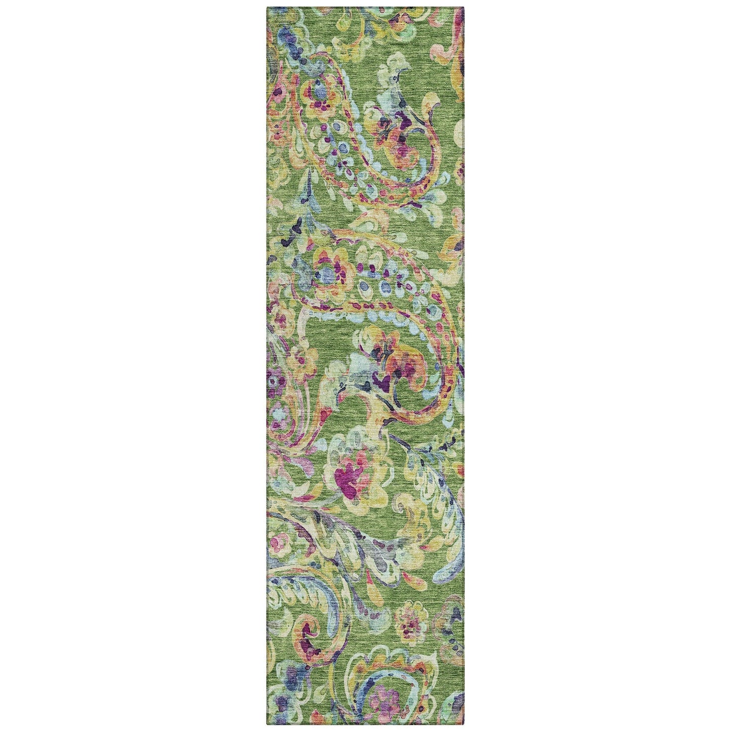 Tappeto Chantille tradizionale a volute, lavabile in lavatrice, per interni ed esterni