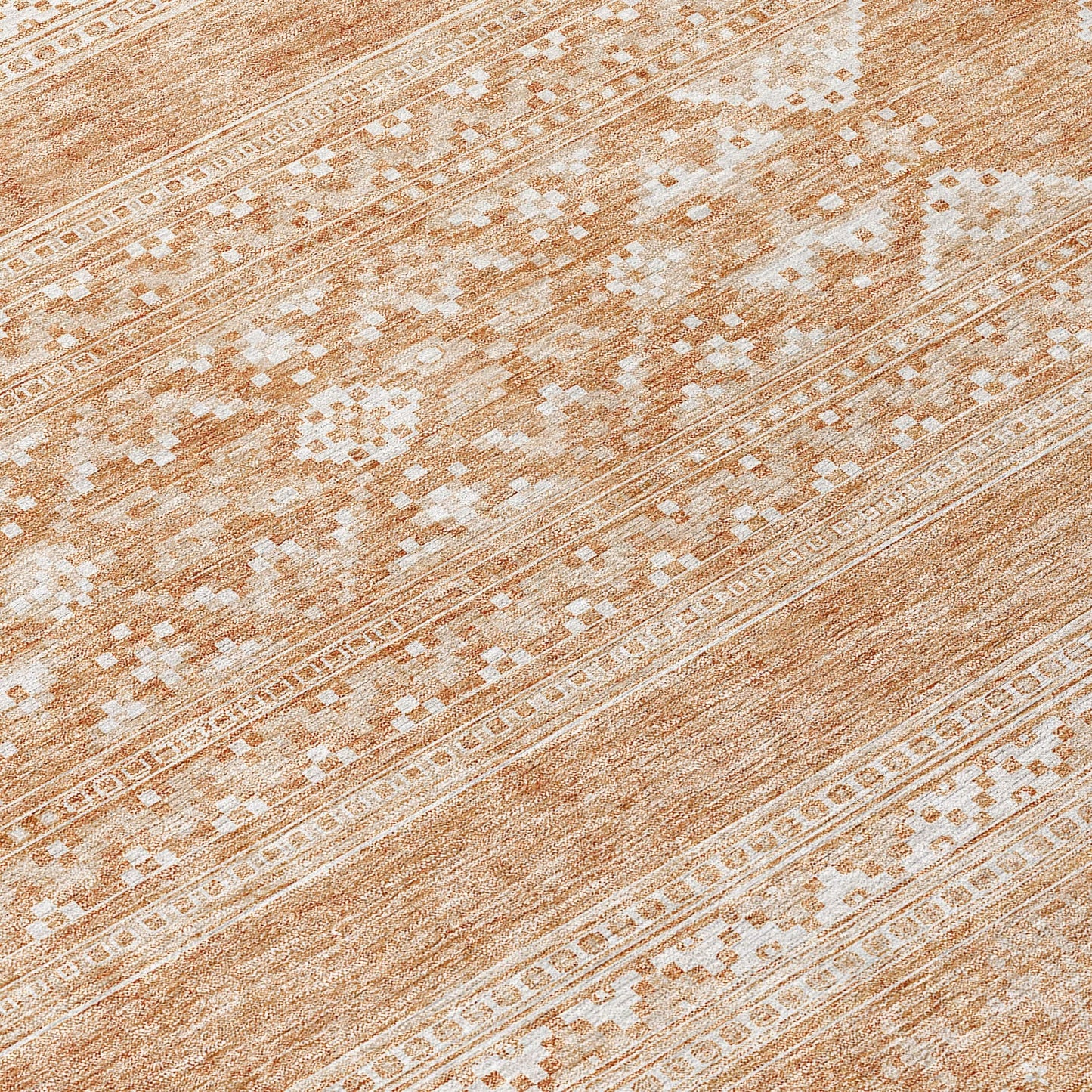 Tappeto Chantille Tribal Boho lavabile in lavatrice per interni/esterni