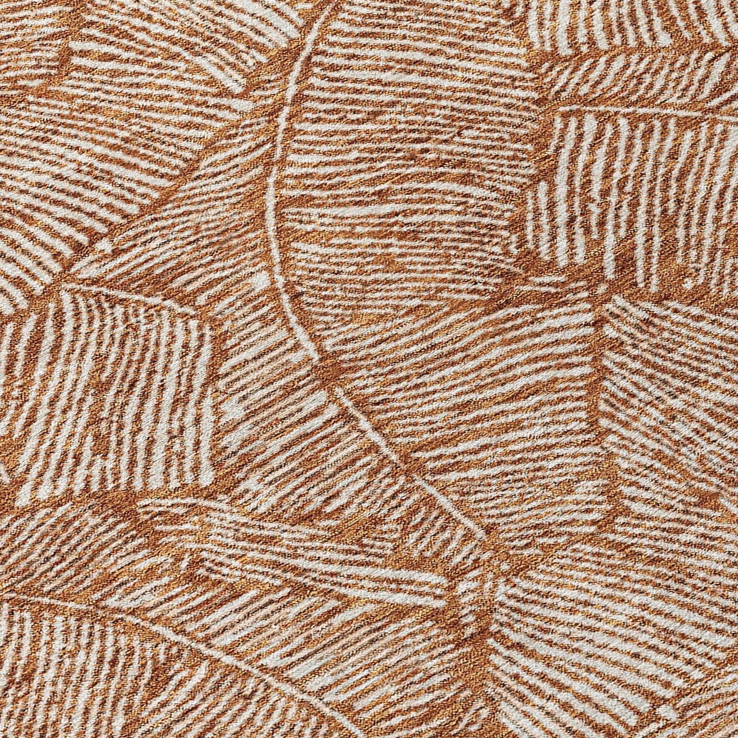 Tappeto Chantille Tropical Palm lavabile in lavatrice per interni/esterni