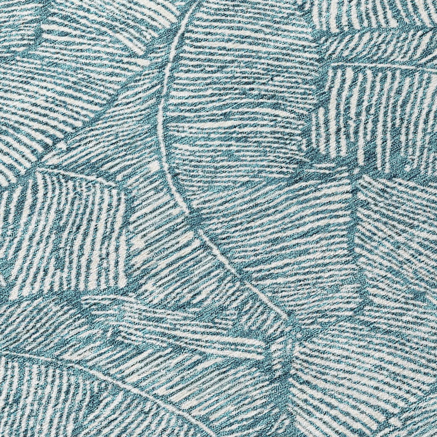 Tappeto Chantille Tropical Palm lavabile in lavatrice per interni/esterni