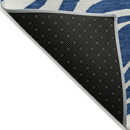 Tappeto Chantille con stampa animalier moderna, lavabile in lavatrice, per interni ed esterni