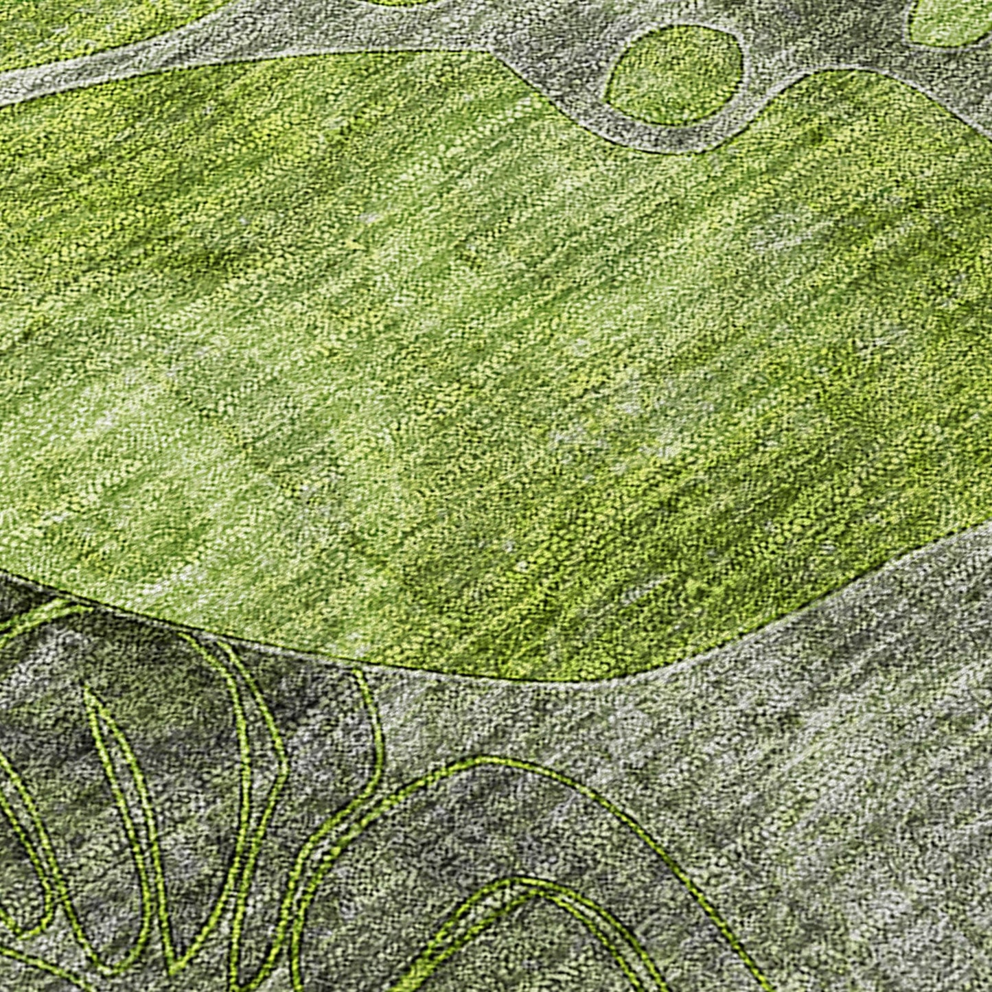 Tappeto Chantille moderno floreale per interni/esterni lavabile in lavatrice