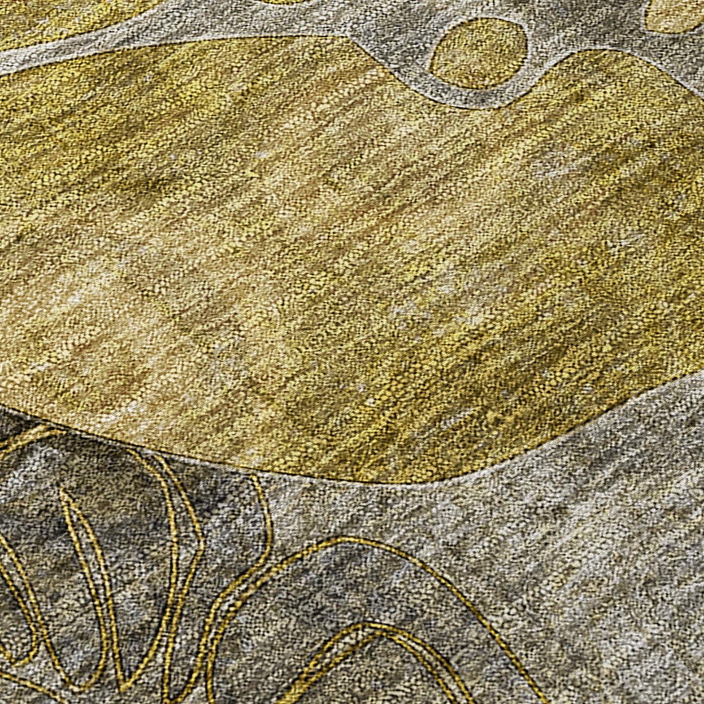 Tappeto Chantille moderno floreale per interni/esterni lavabile in lavatrice