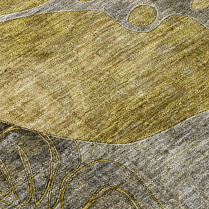 Tappeto Chantille moderno floreale per interni/esterni lavabile in lavatrice