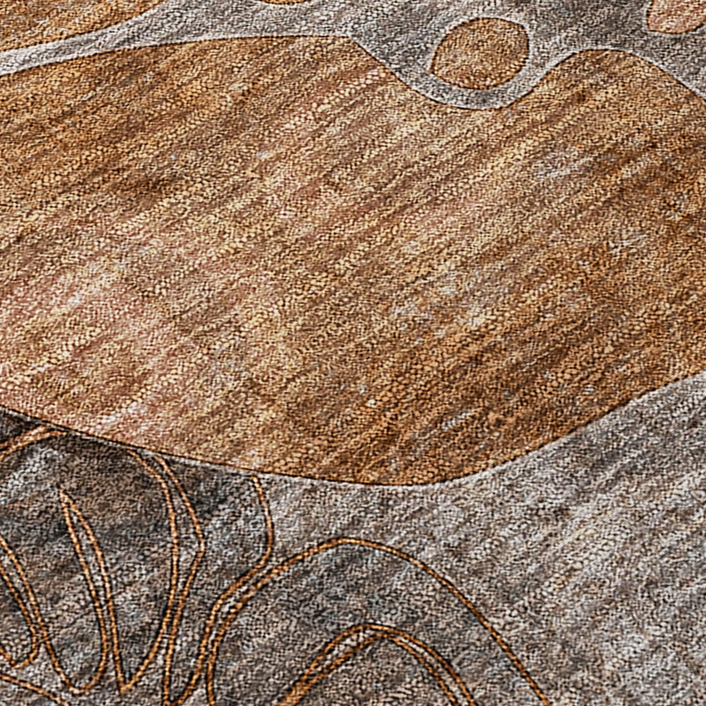 Tappeto Chantille moderno floreale per interni/esterni lavabile in lavatrice