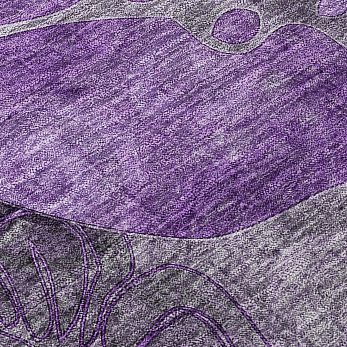 Tappeto Chantille moderno floreale per interni/esterni lavabile in lavatrice