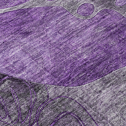 Tappeto Chantille moderno floreale per interni/esterni lavabile in lavatrice