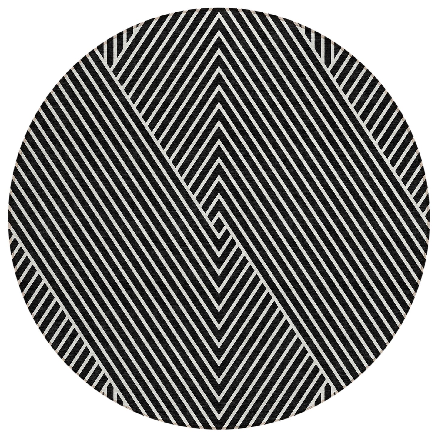 Tappeto moderno Geo Chantille lavabile in lavatrice per interni/esterni