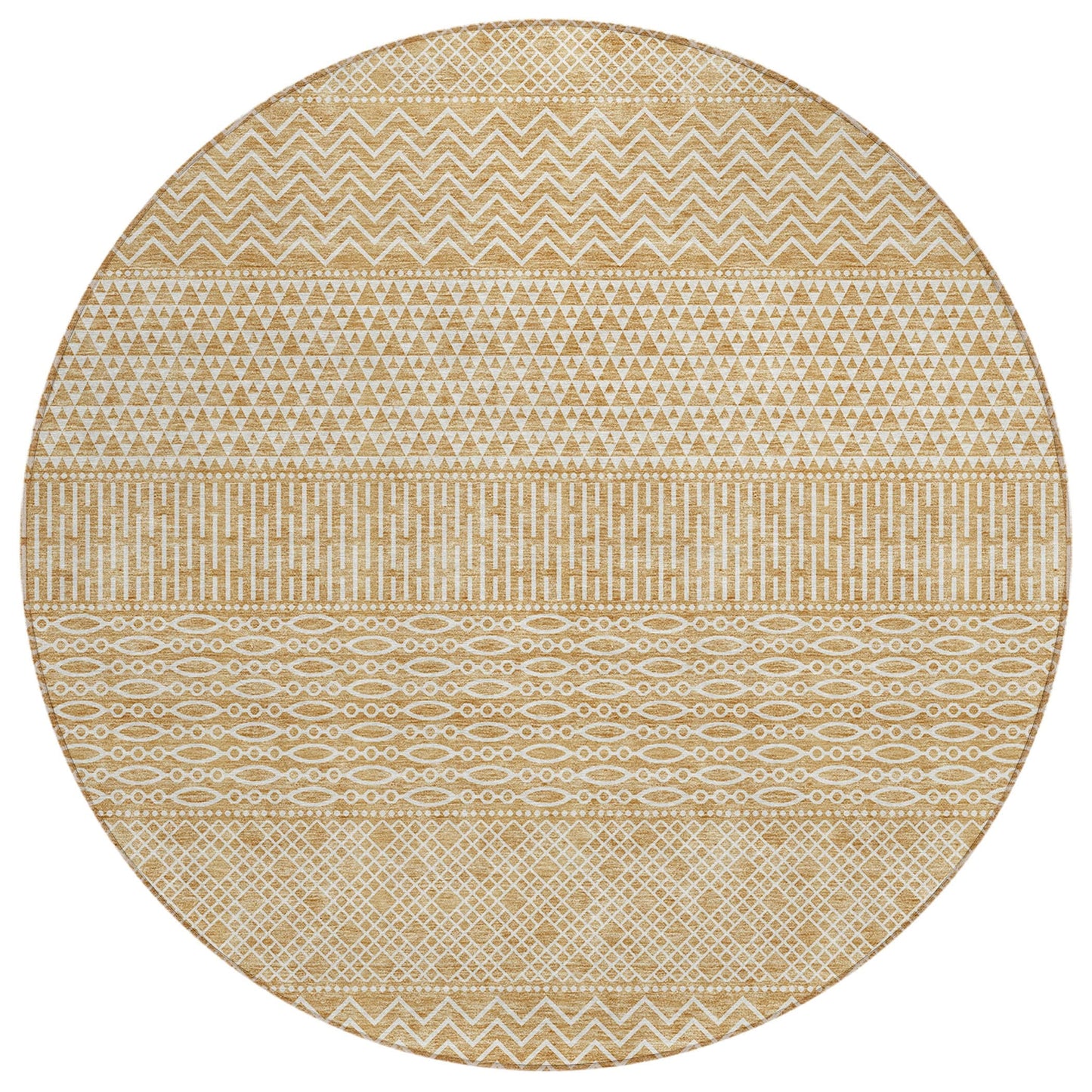 Tappeto Chantille a righe moderne, lavabile in lavatrice, per interni ed esterni