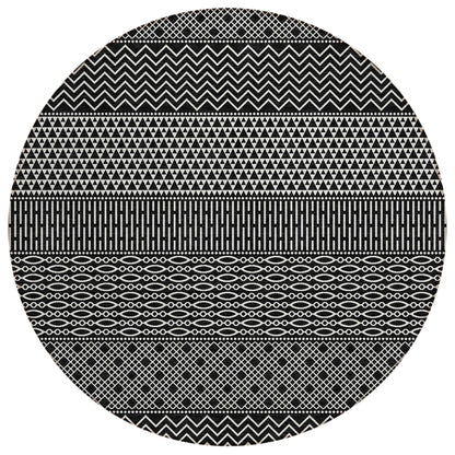 Tappeto Chantille a righe moderne, lavabile in lavatrice, per interni ed esterni