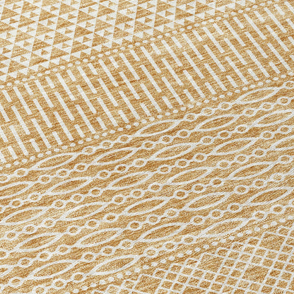 Tappeto Chantille a righe moderne, lavabile in lavatrice, per interni ed esterni