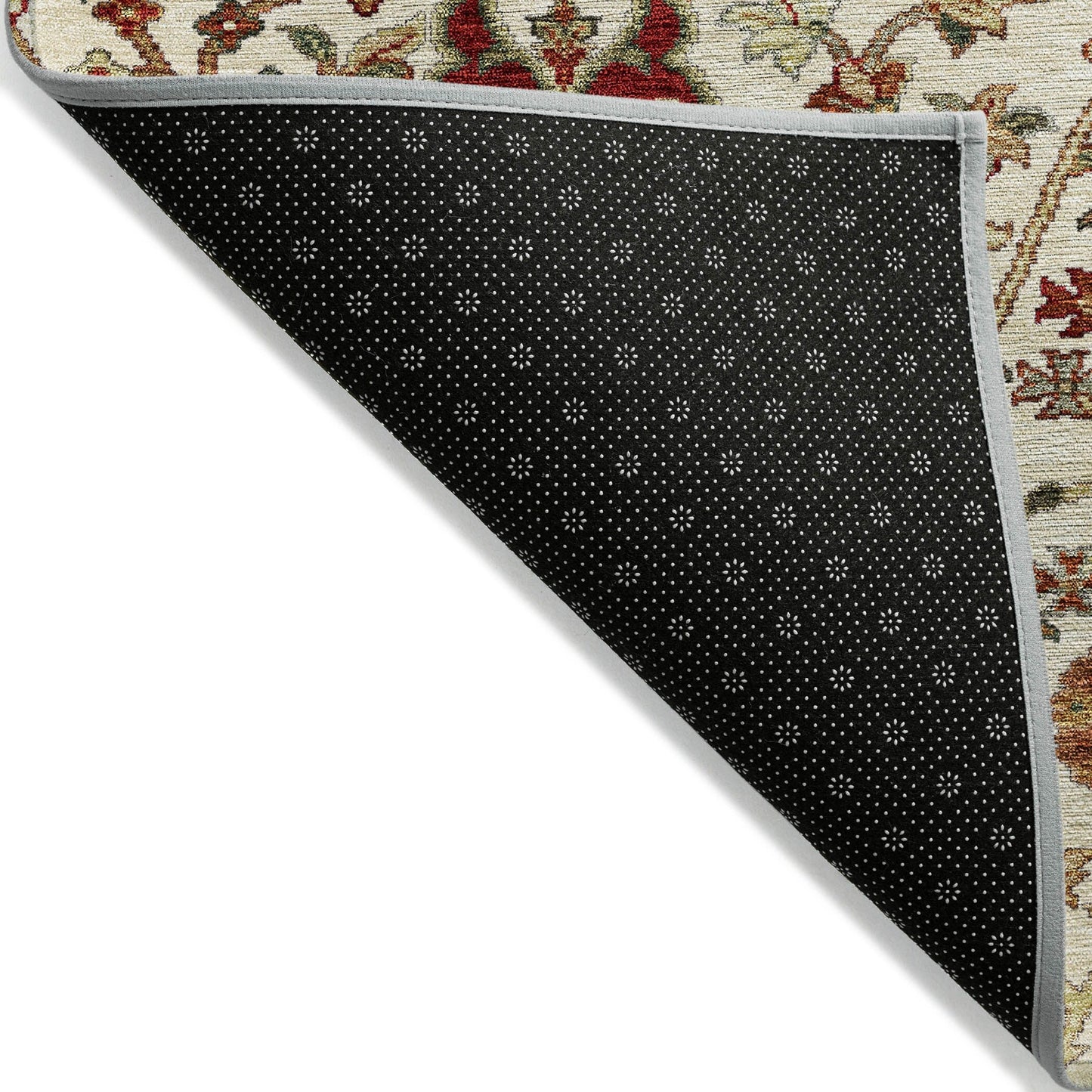 Tappeto Chantille Kashan tradizionale lavabile in lavatrice per interni/esterni