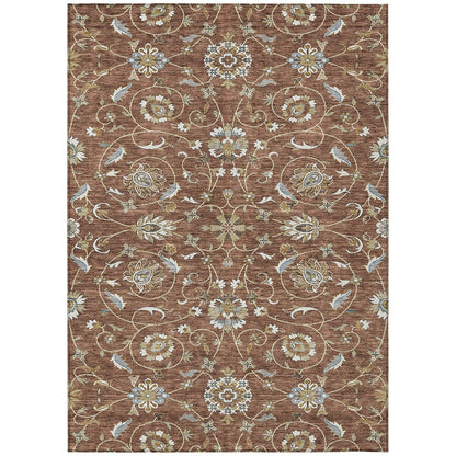 Tappeto tradizionale KashanChantille lavabile in lavatrice per interni/esterni