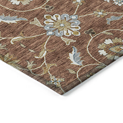 Tappeto tradizionale KashanChantille lavabile in lavatrice per interni/esterni