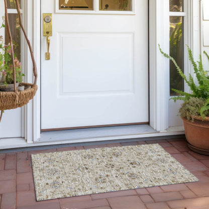 Tappeto tradizionale KashanChantille lavabile in lavatrice per interni/esterni