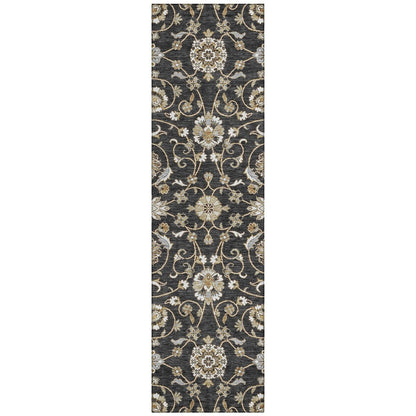 Tappeto tradizionale KashanChantille lavabile in lavatrice per interni/esterni