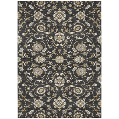 Tappeto tradizionale KashanChantille lavabile in lavatrice per interni/esterni