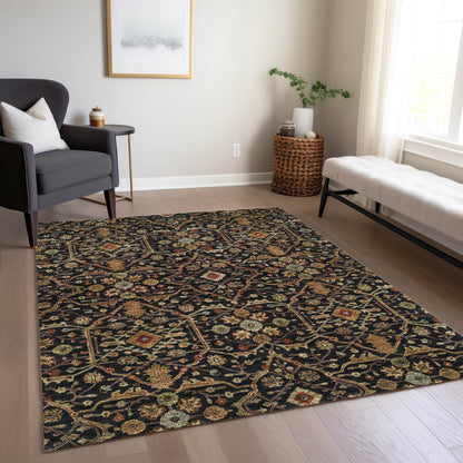 Tappeto persiano tradizionale Chantille lavabile in lavatrice per interni/esterni