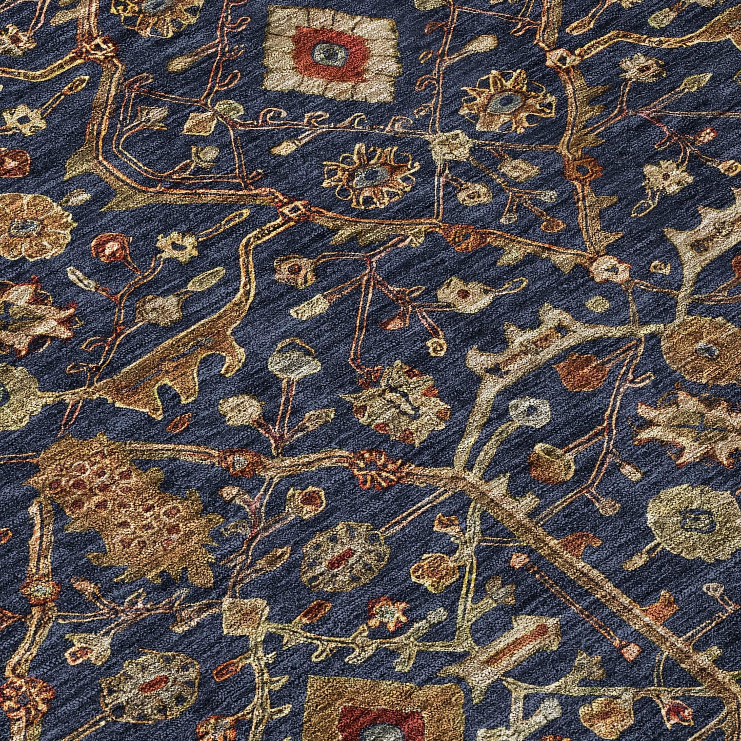 Tappeto persiano tradizionale Chantille lavabile in lavatrice per interni/esterni