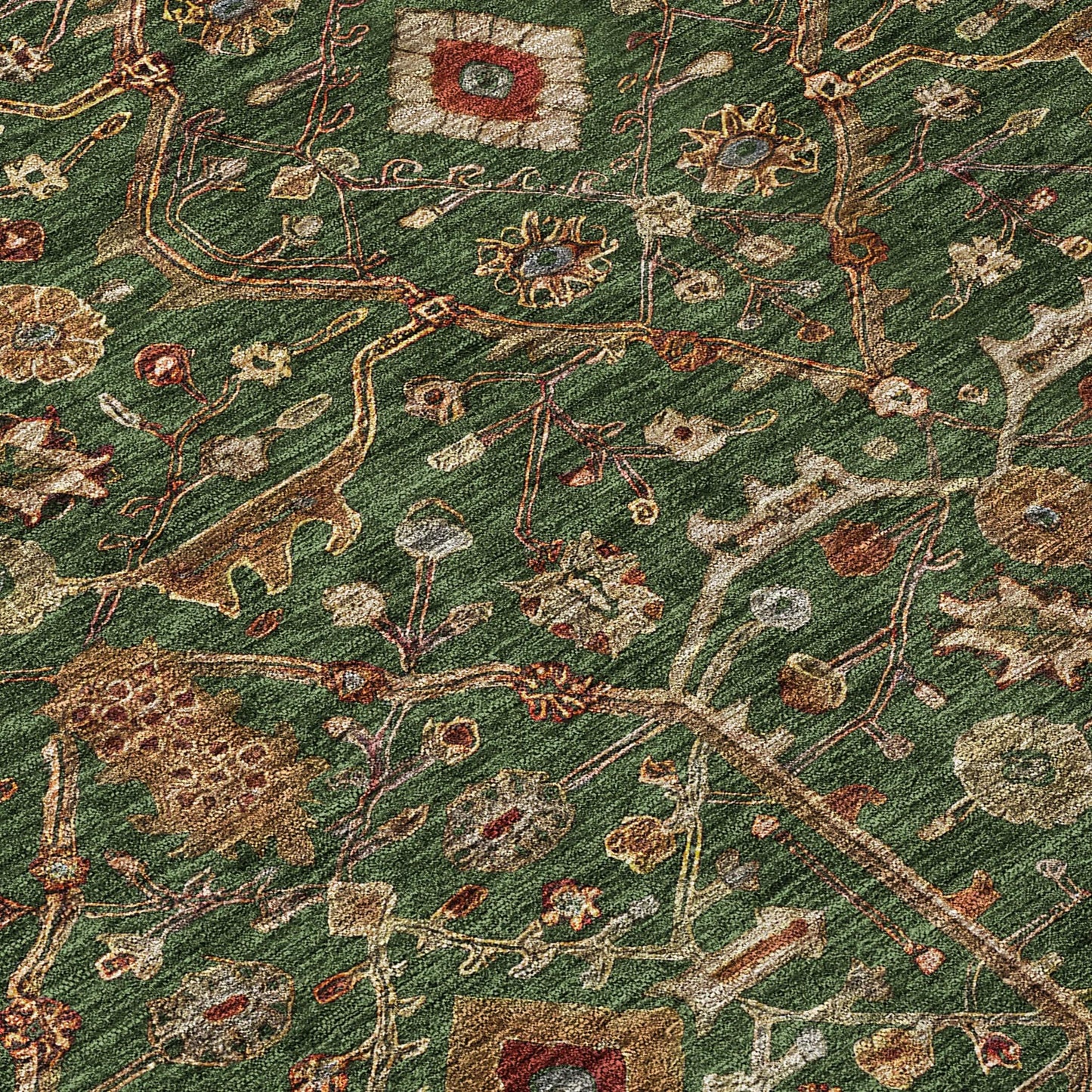 Tappeto persiano tradizionale Chantille lavabile in lavatrice per interni/esterni