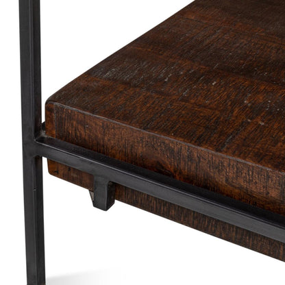 Scrivania in legno e ferro Industrial Force