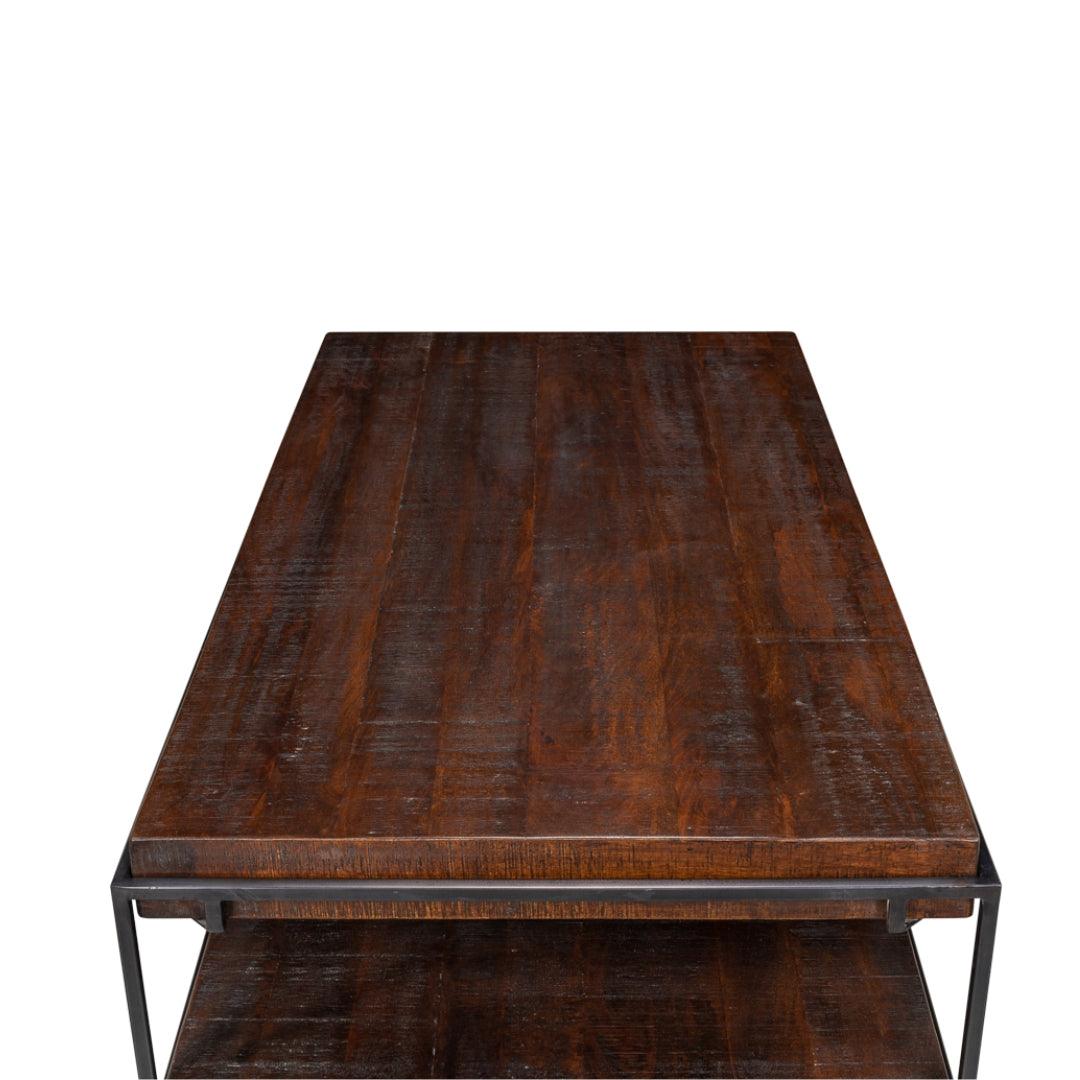 Scrivania in legno e ferro Industrial Force