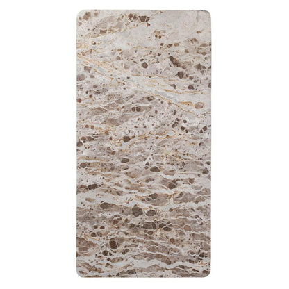 Tavolino da caffè con piano in marmo rigato