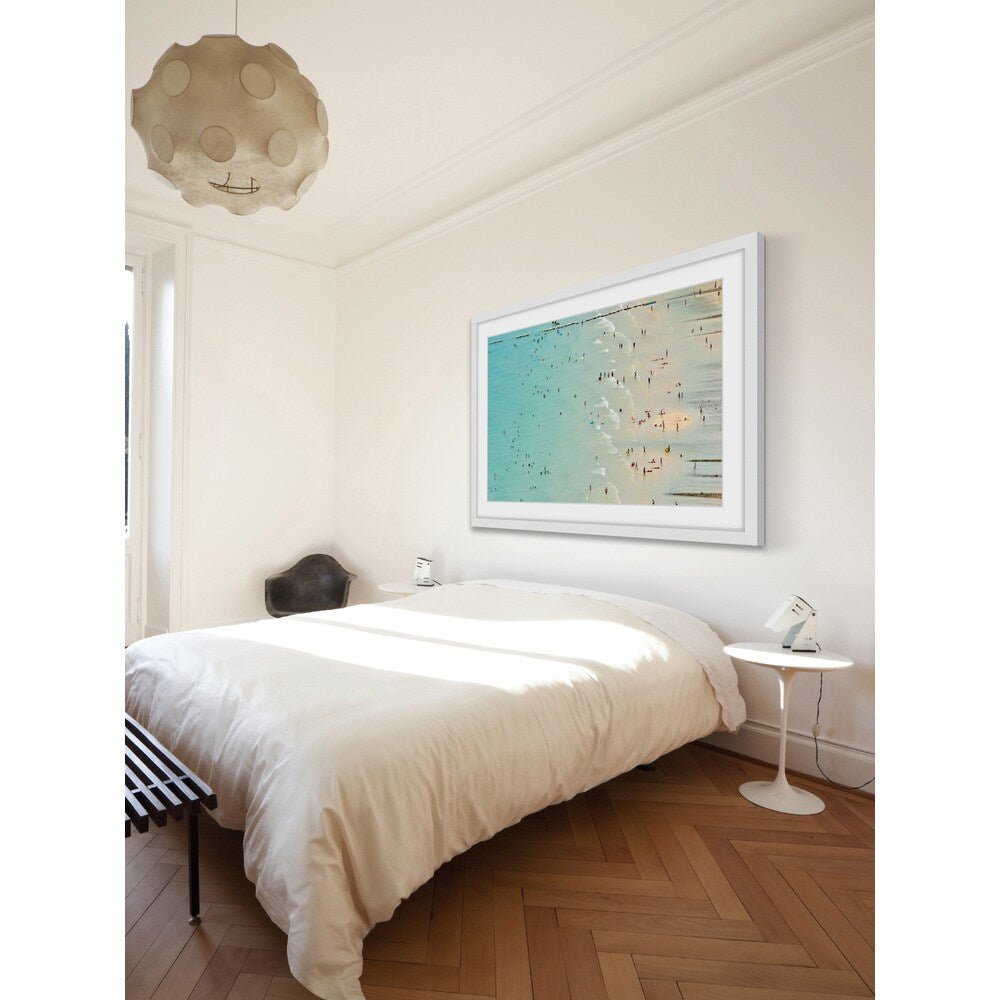 Marmont Hill - Stampa incorniciata "Divertimento in spiaggia" - Multicolore