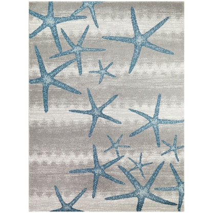 Tappeto Martin Coastal Starfish Stripe